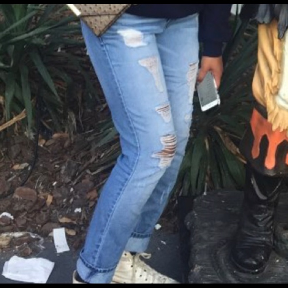rewashed jeans
